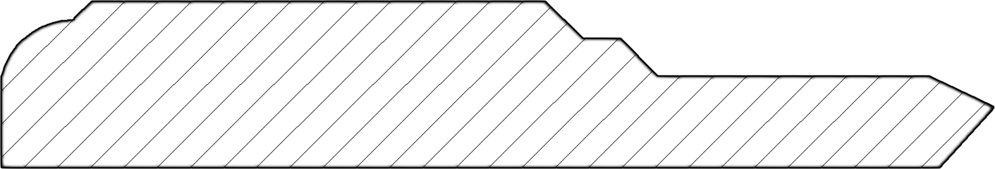 Model stairs - sectiune